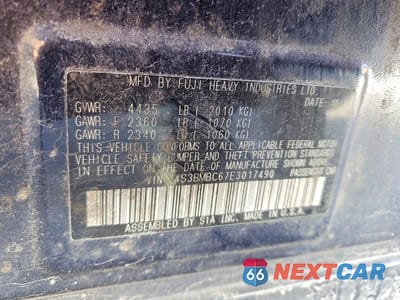 Zdjęcie 12 z 12 samochodu: 2014 SUBARU LEGACY 2.5I PREMIUM VIN:4S3BMBC67E3017490 - miniatura