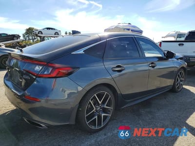 Trzecie zdjęcie samochodu z tyłu: 2022 HONDA CIVIC VIN:19XFL1H86NE021600 - miniatura