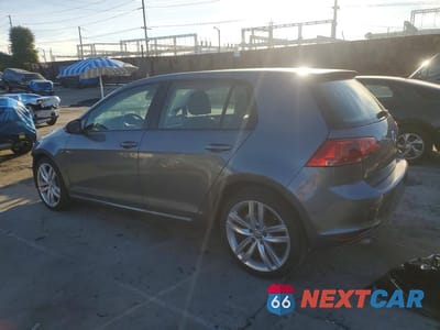 Drugie zdjęcie samochodu z przodu: 2015 VOLKSWAGEN GOLF TDI VIN:3VW2A7AU0FM029615 - miniatura