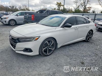 2021 HONDA ACCORD SPORT 1HGCV2F37MA029525 - główne zdjęcie licytacji z USA - miniatura