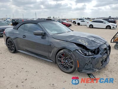 Czwarte zdjęcie samochodu z boku: 2024 BMW M4 COMPETITION VIN:WBS33BA05RCN89663 - miniatura