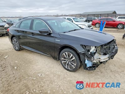 Czwarte zdjęcie samochodu z boku: 2021 HONDA ACCORD HYBRID EXL VIN:1HGCV3F51MA012484 - miniatura
