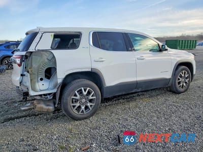 Trzecie zdjęcie samochodu z tyłu: 2020 GMC ACADIA SLE VIN:1GKKNKLAXLZ201595 - miniatura