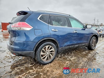 Trzecie zdjęcie samochodu z tyłu: 2015 NISSAN ROGUE SL VIN:5N1AT2MTXFC791667 - miniatura