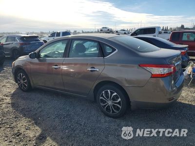 Drugie zdjęcie samochodu z przodu: 2015 NISSAN SENTRA S VIN:3N1AB7AP7FY244104 - miniatura