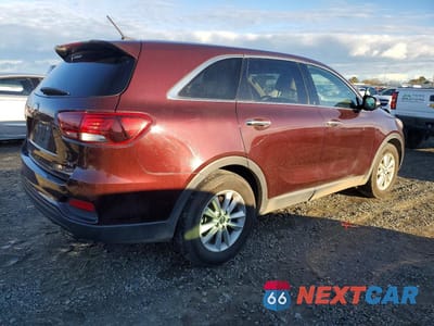 Trzecie zdjęcie samochodu z tyłu: 2019 KIA SORENTO LX VIN:5XYPG4A52KG467459 - miniatura