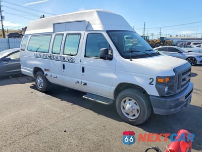 Czwarte zdjęcie samochodu z boku: 2009 FORD E150 AMBULANCE VIN:1FTNS14W99DA40443 - miniatura