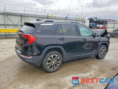 Trzecie zdjęcie samochodu z tyłu: 2021 GMC TERRAIN SLT VIN:3GKALVEV7ML317610 - miniatura