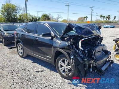 Czwarte zdjęcie samochodu z boku: 2019 GMC TERRAIN SLE VIN:3GKALMEV4KL105691 - miniatura
