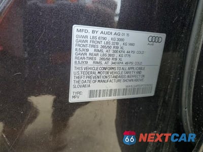 Zdjęcie 14 z 14 samochodu: 2015 AUDI Q7 PREMIUM PLUS VIN:WA1LGAFE0FD015062 - miniatura
