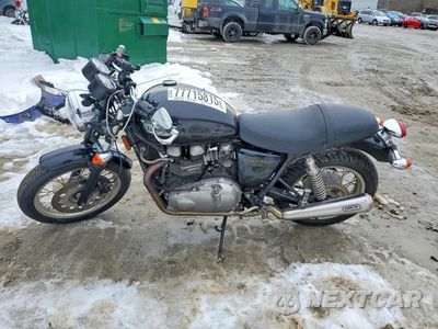 Trzecie zdjęcie samochodu z tyłu: 2012 TRIUMPH THRUXTON 900 VIN:SMT920K17CT506677 - miniatura