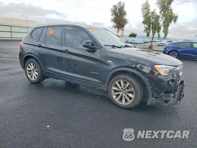 Czwarte zdjęcie samochodu z boku: 2017 BMW X3 SDRIVE28I VIN:5UXWZ7C34H0V92219 - miniatura