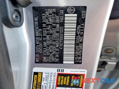 Zdjęcie 12 z 12 samochodu: 2019 TOYOTA AVALON LIMITED VIN:4T1BZ1FB3KU013233 - miniatura