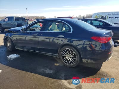 Drugie zdjęcie samochodu z przodu: 2022 MERCEDES-BENZ C 300 4MATIC VIN:W1KAF4HB5NR035464 - miniatura