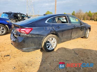 Trzecie zdjęcie samochodu z tyłu: 2022 CHEVROLET MALIBU LT VIN:1G1ZD5ST0NF118403 - miniatura