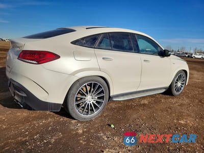 Trzecie zdjęcie samochodu z tyłu: 2021 MERCEDES-BENZ GLE COUPE AMG 53 4MATIC VIN:4JGFD6BB1MA312159 - miniatura