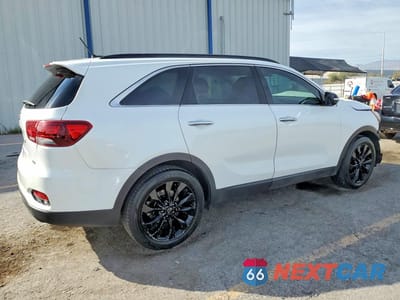 Trzecie zdjęcie samochodu z tyłu: 2019 KIA SORENTO S V6 VIN:5XYPG4A54KG594150 - miniatura