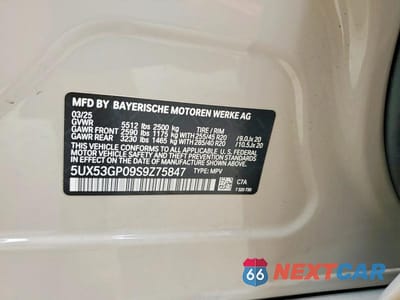 Zdjęcie 13 z 13 samochodu: 2025 BMW X3 30 XDRIVE VIN:5UX53GP09S9Z75847 - miniatura
