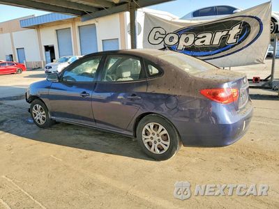 Drugie zdjęcie samochodu z przodu: 2010 HYUNDAI ELANTRA BLUE VIN:KMHDU4AD3AU079118 - miniatura