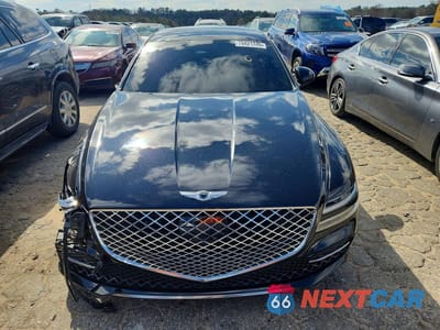 Piąte zdjęcie samochodu w środku: 2021 GENESIS G80 3.5T VIN:KMTGC4SD6MU048017 - miniatura