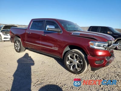 Czwarte zdjęcie samochodu z boku: 2019 RAM 1500 LIMITED VIN:1C6SRFHT0KN620117 - miniatura