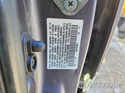 Zdjęcie 12 z 12 samochodu: 2014 HONDA CIVIC LX VIN:19XFB2F55EE218260 - miniatura