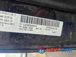 Zdjęcie 10 z 10 samochodu: 2013 DODGE CHARGER SE VIN:2C3CDXBG3DH639144 - miniatura