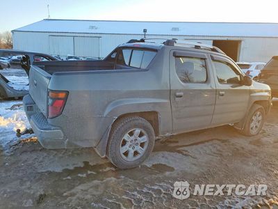 Trzecie zdjęcie samochodu z tyłu: 2007 HONDA RIDGELINE RTL VIN:2HJYK16537H518031 - miniatura