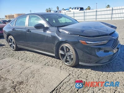 Czwarte zdjęcie samochodu z boku: 2025 HONDA ACCORD HYBRID SPORT VIN:1HGCY2F5XSA049550 - miniatura