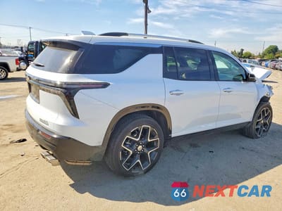 Trzecie zdjęcie samochodu z tyłu: 2026 CHEVROLET TRAVERSE HIGH COUNTRY VIN:1GNERKKS3TJ183468 - miniatura