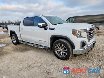 Czwarte zdjęcie samochodu z boku: 2020 GMC SIERRA C1500 SLT VIN:3GTP8DED4LG111614 - miniatura