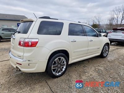 Trzecie zdjęcie samochodu z tyłu: 2012 GMC ACADIA DENALI VIN:1GKKVTED4CJ420709 - miniatura