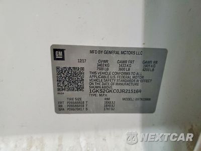 Zdjęcie 13 z 14 samochodu: 2018 GMC YUKON XL K1500 SLT VIN:1GKS2GKC0JR215169 - miniatura