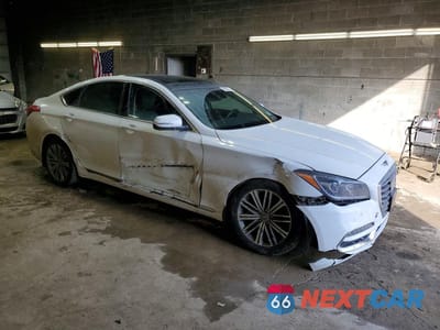 Czwarte zdjęcie samochodu z boku: 2018 GENESIS G80 3.8 VIN:KMHGN4JE3JU238089 - miniatura