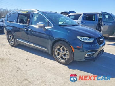 Czwarte zdjęcie samochodu z boku: 2022 CHRYSLER PACIFICA LIMITED VIN:2C4RC1GG3NR145053 - miniatura