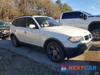 Czwarte zdjęcie samochodu z boku: 2005 BMW X3 3.0I VIN:WBXPA934X5WD07846 - miniatura