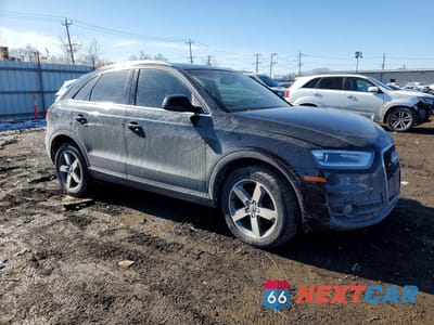 Czwarte zdjęcie samochodu z boku: 2015 AUDI Q3 PRESTIGE VIN:WA1GFCFS5FR010822 - miniatura
