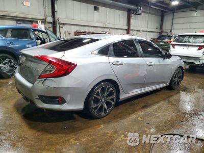 Trzecie zdjęcie samochodu z tyłu: 2019 HONDA CIVIC SPORT VIN:2HGFC2F88KH532834 - miniatura