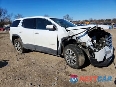 Czwarte zdjęcie samochodu z boku: 2023 GMC ACADIA SLE VIN:1GKKNKL44PZ201785 - miniatura