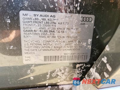 Zdjęcie 13 z 14 samochodu: 2022 AUDI Q5 PREMIUM 45 VIN:WA1GAAFY1N2104100 - miniatura