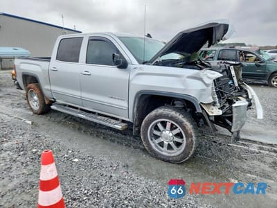 Czwarte zdjęcie samochodu z boku: 2017 GMC SIERRA K1500 SLT VIN:3GTU2NEC5HG364949 - miniatura