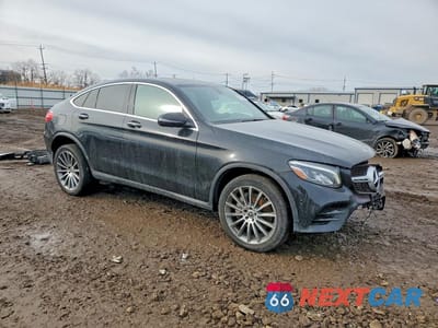 Czwarte zdjęcie samochodu z boku: 2019 MERCEDES-BENZ GLC COUPE 300 4MATIC VIN:WDC0J4KB7KF667368 - miniatura