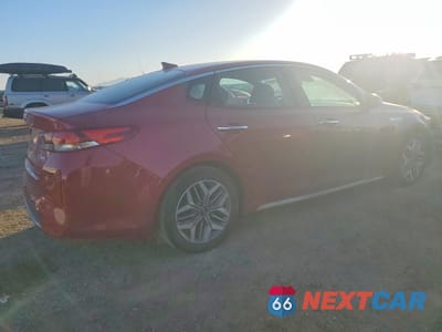 Trzecie zdjęcie samochodu z tyłu: 2020 KIA OPTIMA HYBRID EX VIN:KNAGU4LE8L5039182 - miniatura