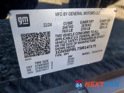 Zdjęcie 14 z 14 samochodu: 2025 CHEVROLET TAHOE K1500 Z71 VIN:1GNS6PRL7SR147175 - miniatura