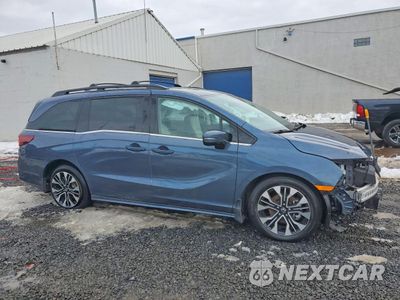 Czwarte zdjęcie samochodu z boku: 2025 HONDA ODYSSEY ELITE VIN:5FNRL6H92SB043473 - miniatura