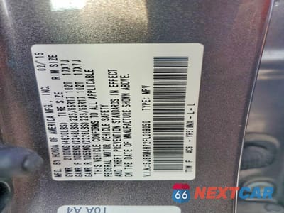 Zdjęcie 12 z 12 samochodu: 2015 HONDA CR-V EXL VIN:5J6RM4H72FL039050 - miniatura