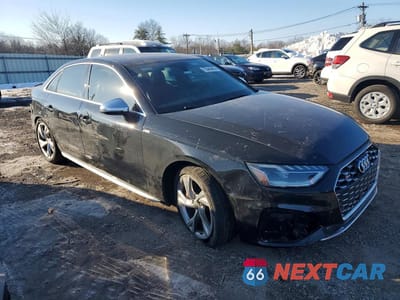 Czwarte zdjęcie samochodu z boku: 2021 AUDI S4 PREMIUM PLUS VIN:WAUB4AF45MA024675 - miniatura