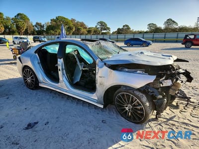 Czwarte zdjęcie samochodu z boku: 2021 MERCEDES-BENZ CLA AMG 35 4MATIC VIN:W1K5J5BB1MN214279 - miniatura