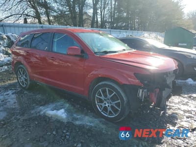 Czwarte zdjęcie samochodu z boku: 2018 DODGE JOURNEY GT VIN:3C4PDCEG1JT380643 - miniatura