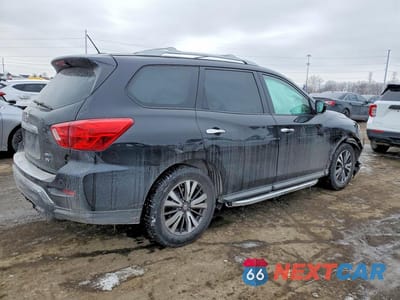 Trzecie zdjęcie samochodu z tyłu: 2018 NISSAN PATHFINDER S VIN:5N1DR2MM3JC602984 - miniatura